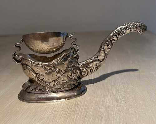 Antikes teesieb vietnam - teesieb, silber