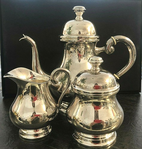 Silberkanne kaffeekanne zucker - silberkanne,