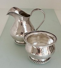 Zuckerdose Sahnekanne Sterling